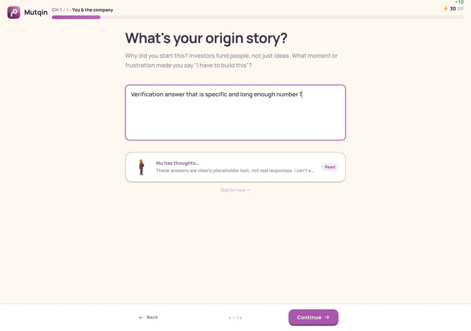 Mutqin — The AI coach